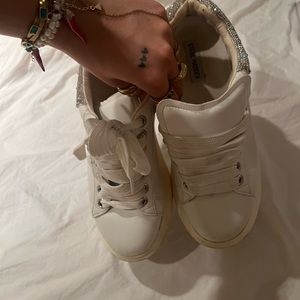 steve madden rhinestone sneakers